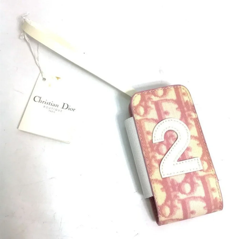 Christian Dior Trotter Number 2 Mobile case PVC pink